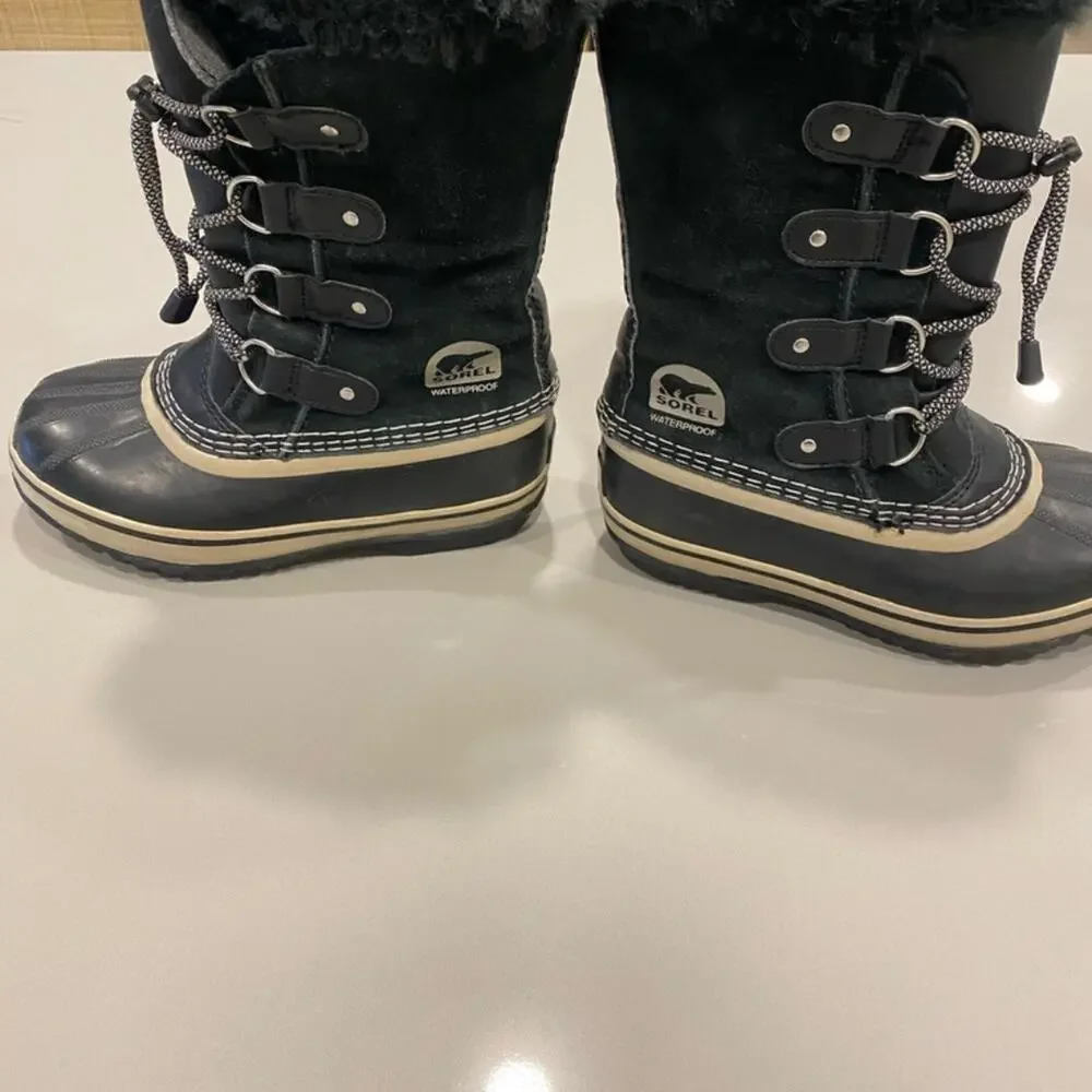 Sorel Youth Joan of Arctic Waterproof Snow Boots - Size 3